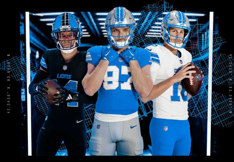 Le nouveau maillot noir des Detroit Lions est de retour pour la nouvelle saison